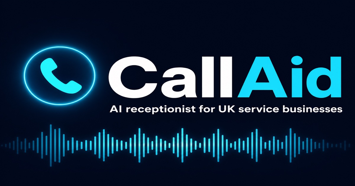 Compare CallAid AI receptionist with answering services and voicemail